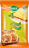 Proteína Texturizada Soja PTS Vegana Escura Média Sora 400g
