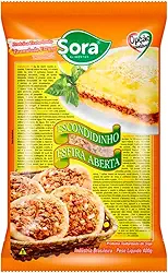 Proteína Texturizada Soja PTS Vegana Escura Média Sora 400g