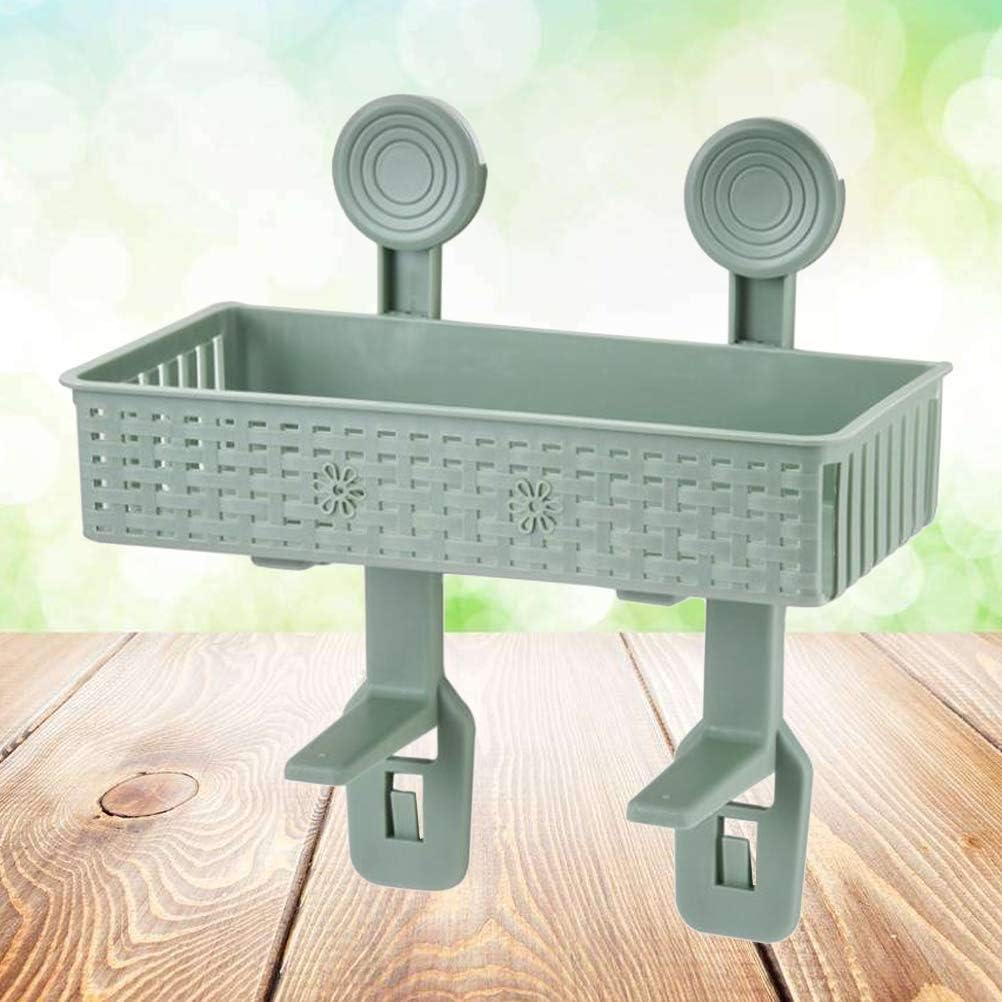 Toilet Plastic Storage Rack Wall Mount Shelves for Bathroom Restroom