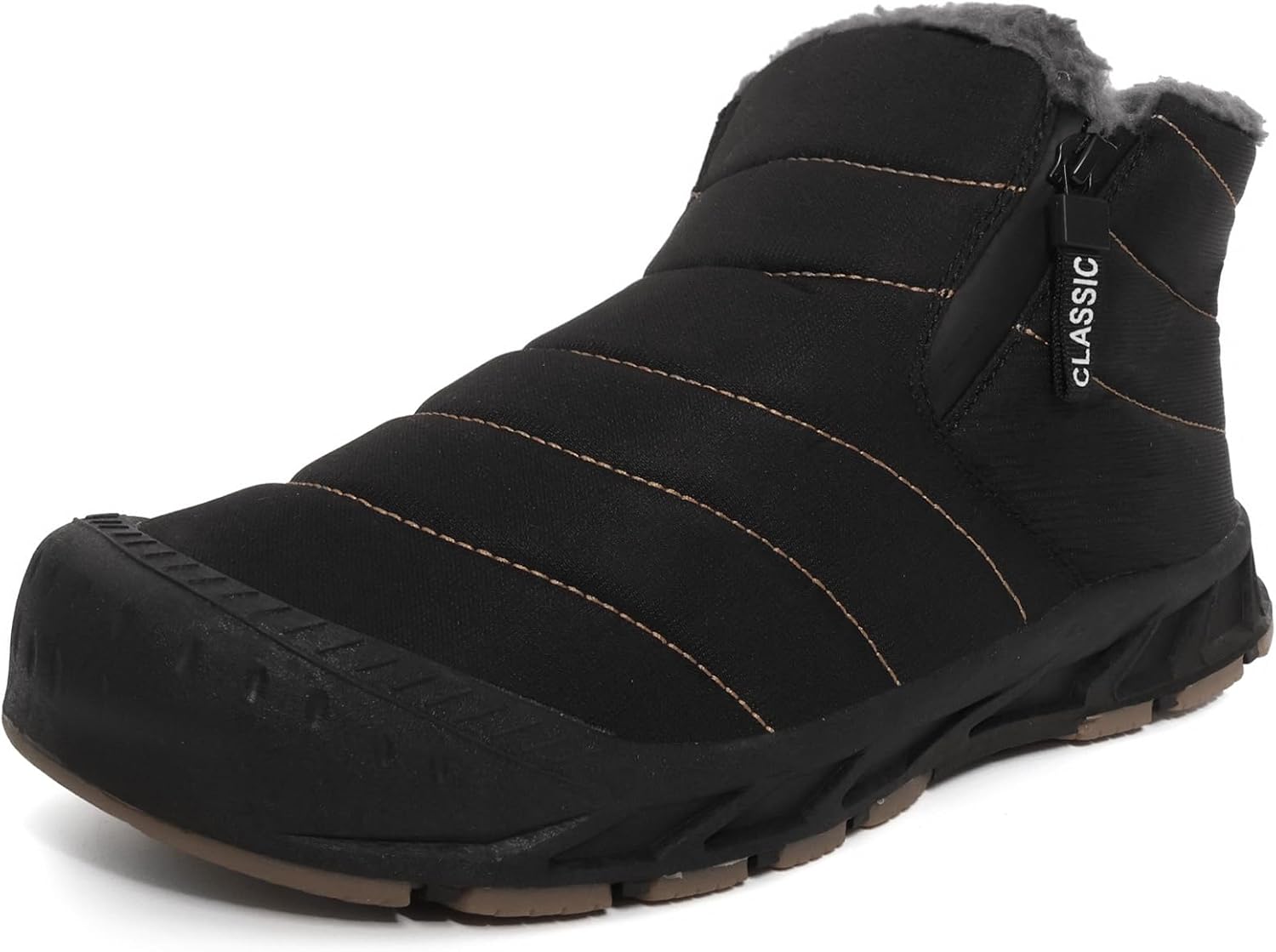Lamincoa Mens Snow Boots Water Resistant Winter Boot Fur Lined Warm Shoes