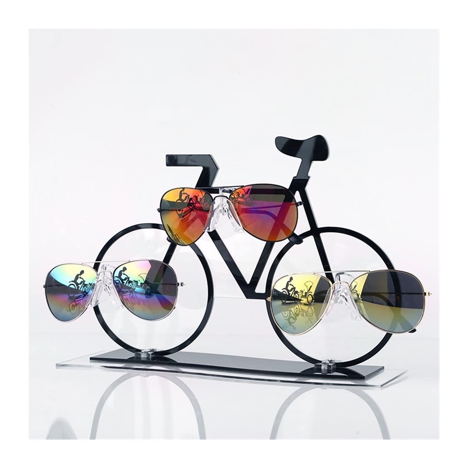 Espositore per Occhiali da Sole Occhiali da vista Occhiali da sole Occhiali da sole Glasses Occhiali da lettura Occhiali da lettura Display Stand Puntelli Desktop Decoration Per Esposizione Commercial
