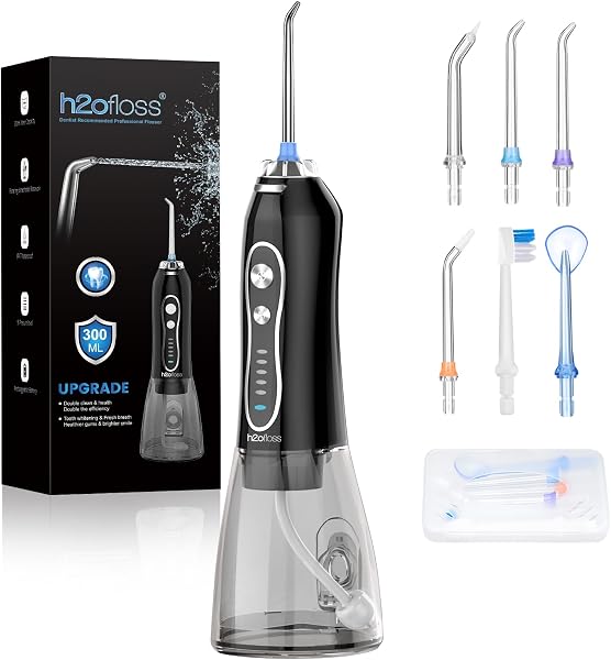 H2ofloss Water Dental Flosser Teeth Pick Portable Dental Oral IrrigatorΓ―ΒΌΛP11-6