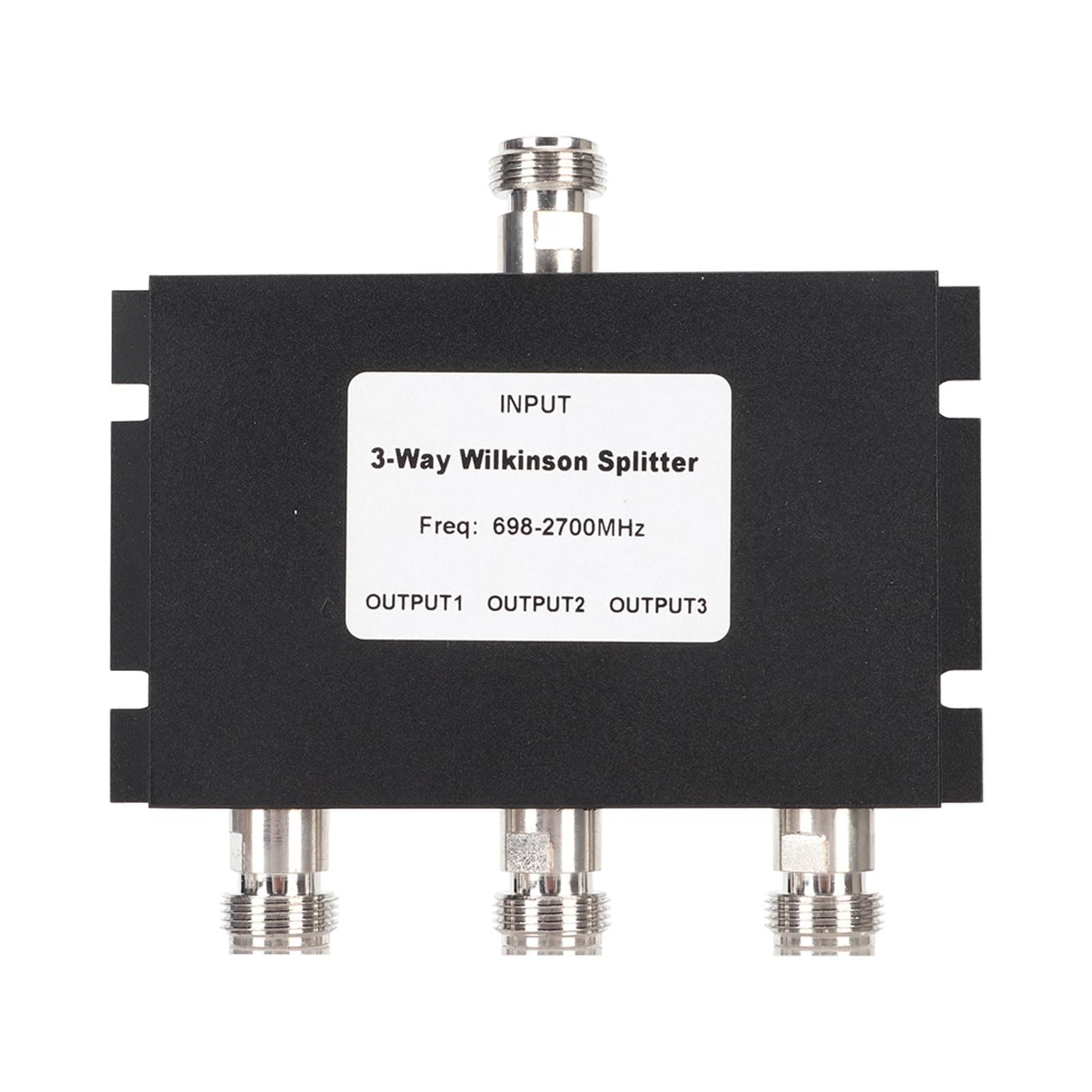 Divisore di Segnale TV a 3 Vie, Divisore di Potenza 698-2700 MHz | Sdoppiatore di potenza a 3 vie, connettori N femmina, 50 W, lega di alluminio, per amplificatore di segnale cellulare
