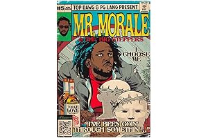 Limited Edition | Kendrick Lamar Mr. Morale & The Big Steppers Vinyl LP Poster