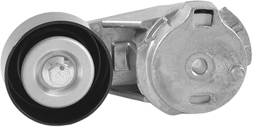 12573024 Conjunto tensor de correa de transmisión con polea, compatible con GMC Envoy Canyon, Hummer H3, Chevrolet Colorado Trailblazer, Oldsmobile
