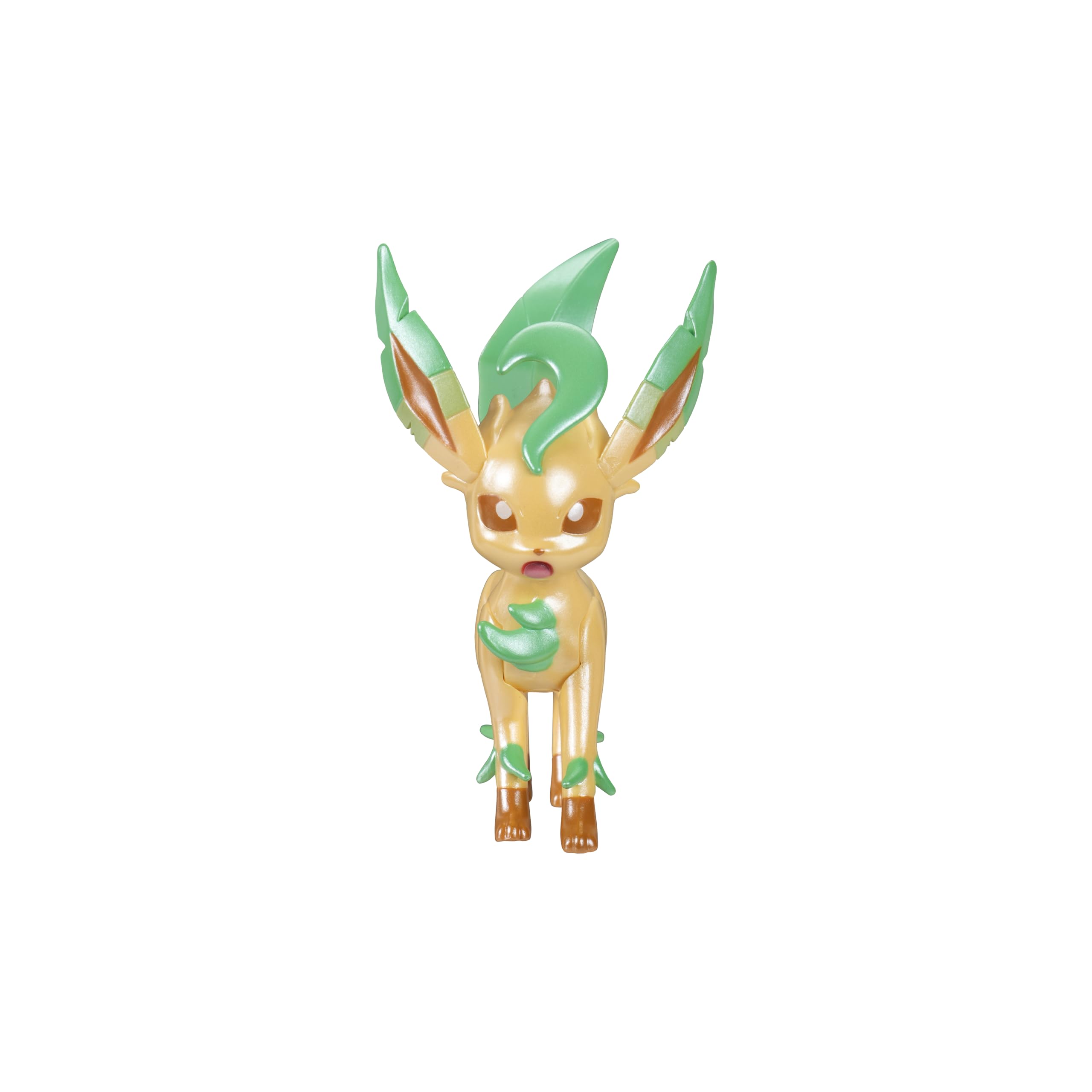 Pokémon Pack evolución Select - Incluye una Figura Eevee de 5 cm, además de Las Figuras de Batalla Leafeon, Glaceon y Sylveon de 7,5 cm, con Acabado Exclusivo