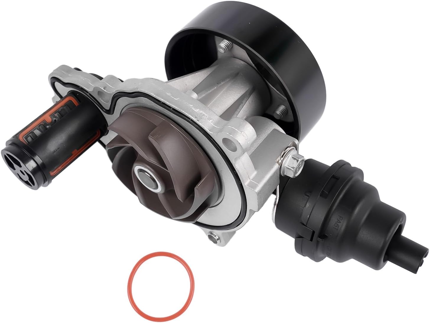 11518638026 Engine Water Pump Assembly + Water Pump Seat Replacement for BMW 120i 125i 220i 225i 320i 330i 420i 425i 430i 525i 530i 630i 730Li xDrive25i xDrive30i OE# 11517644809