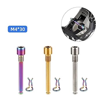 Amazon.co.jp: 自転車ディスクブレーキキャリパーボルト