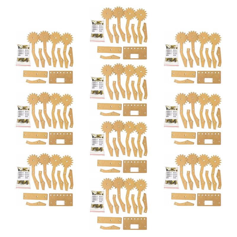 Griffes mécaniques en acrylique en lot de 10 pour ateliers de modélisme