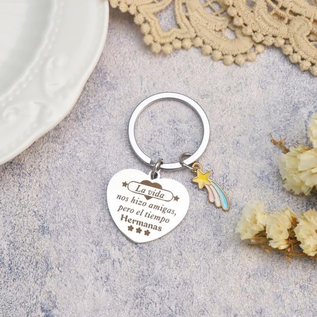 Miniatura 4 de Llavero de amistad, regalos de Amiga para mujer, mejor amiga, regalos de cumpleaños para mujeres, amigas, regalos de amistad para mujeres, amigos,