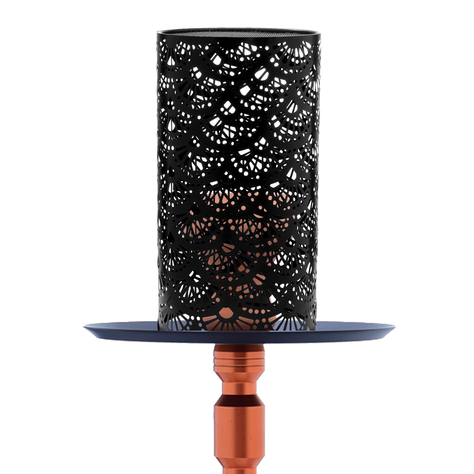 Hookah Wind Cover Protective Charcoal Cage Screen Shisha Accessories Heat Management System Charcoal Metal Wind Cover Hookah Accessories