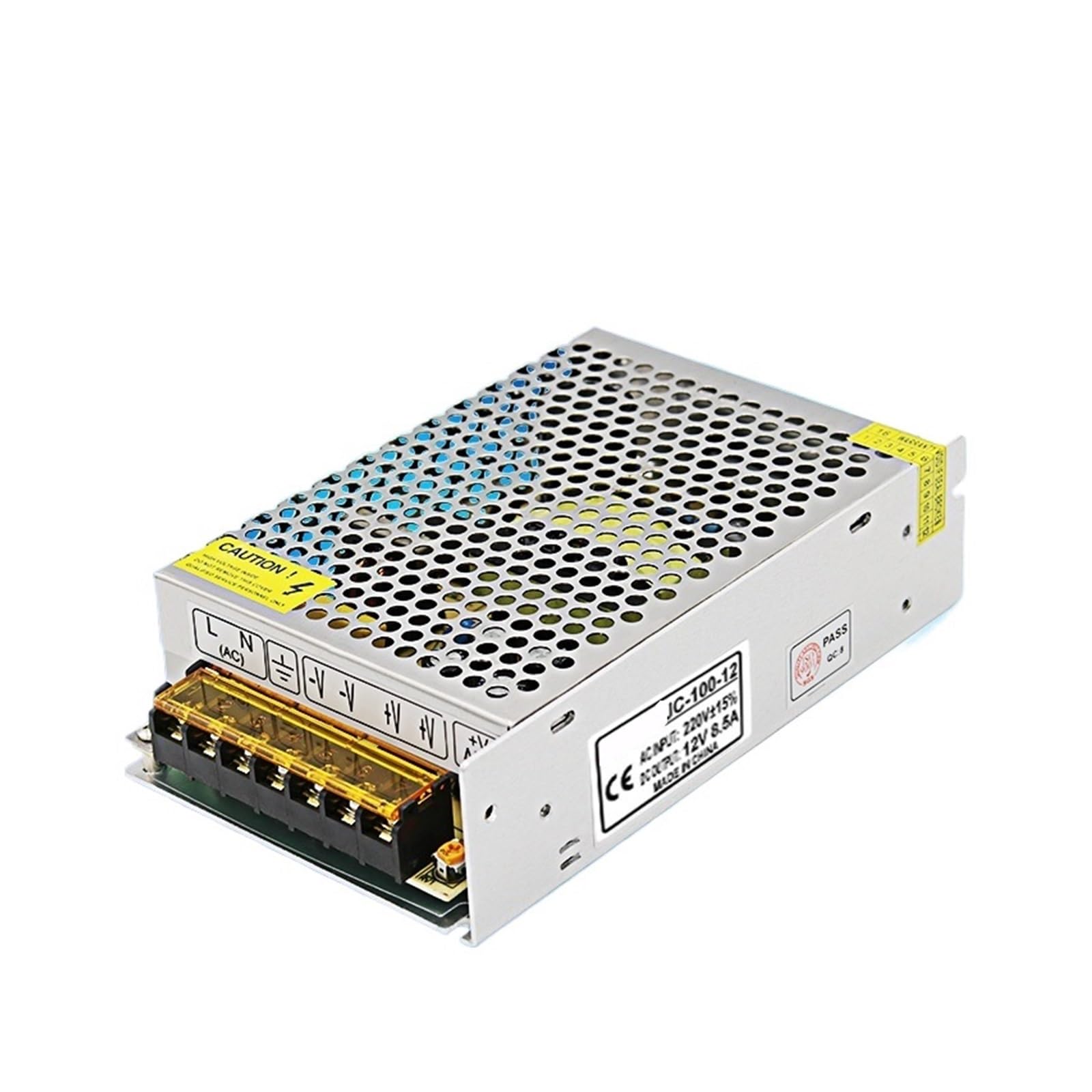 Alimentation 12V 100W à découpage stabilisé avec protection 8 ports pour caméra et LED