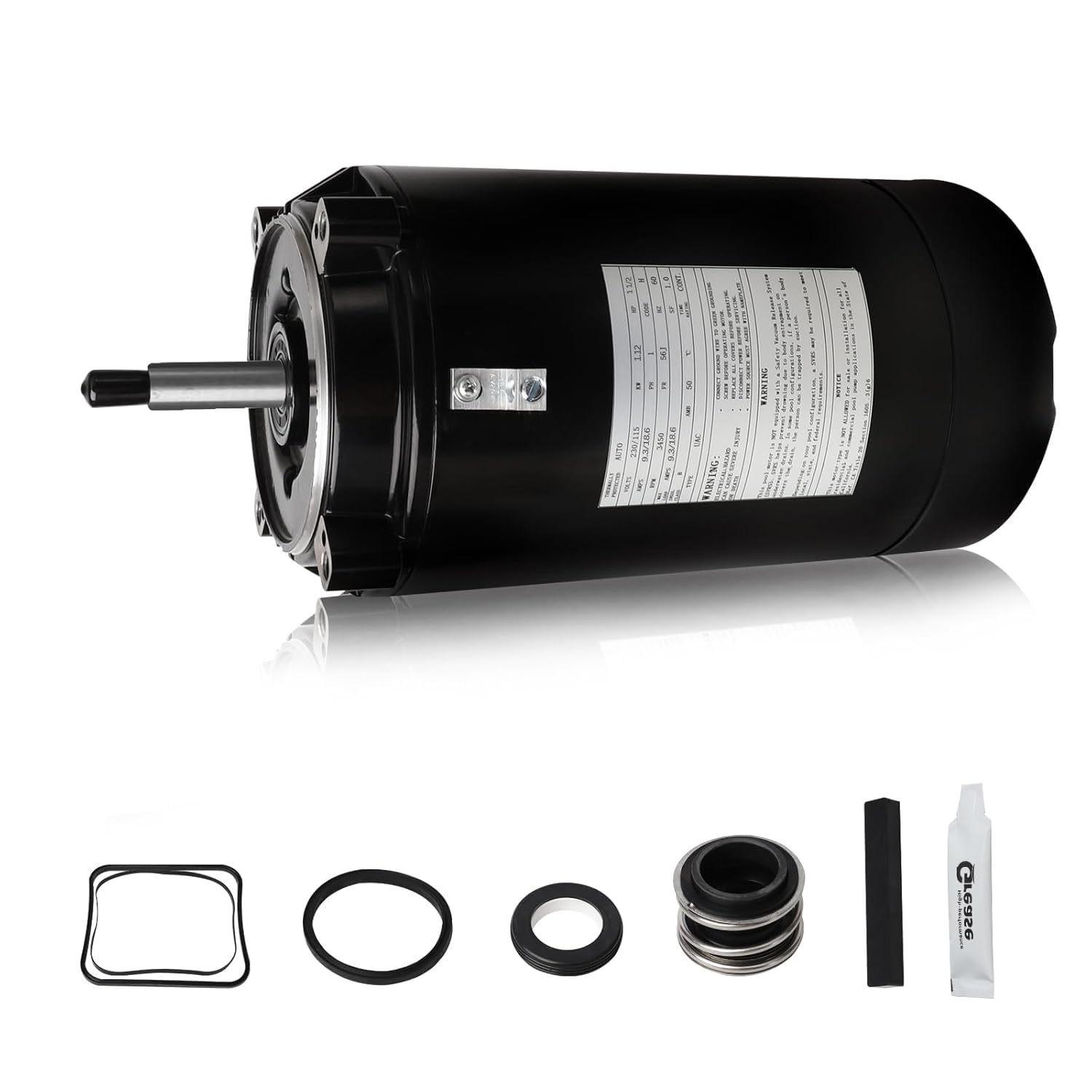 Amazon.com: UST1152 Pool Pump Motor with Seal Kit 1.5 HP UP-Rated