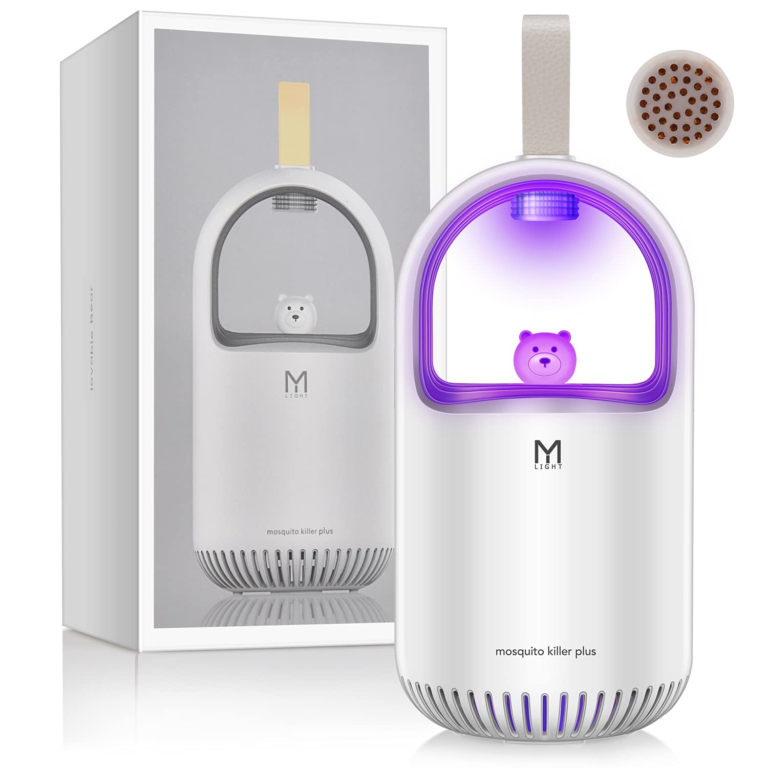 Fly Trap Mosquito Killer - Catcher & Killer for Mosquito, Gnat, Moth, Traps for Buzz-Free Home - Catch Flying Insect Indoors with Suction