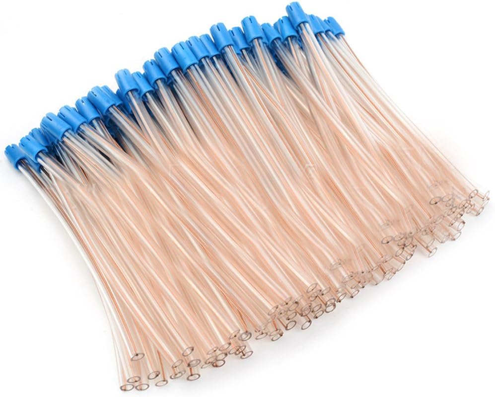 Oralcarely 100pcs New Dental Disposable Saliva Ejector Low Volume Suction Aspirator Tube