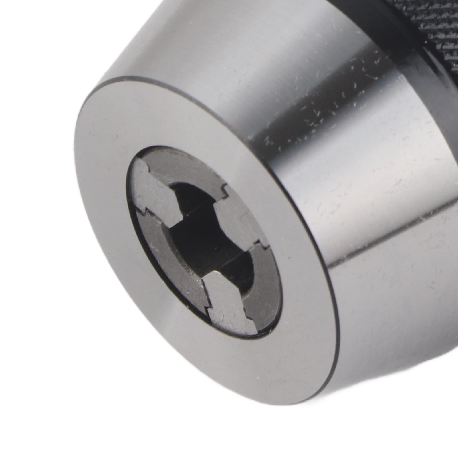 FTVOGUE APU13 C20 Zintegrowany Uchwyt Wiertarski ze Stali Wysokowęglowej Bezkluczowy Uchwyt Wiertarski 20 Mm Chwyt Prosty 13 Mm Regulacja Wydajności dla Użytkowników Tokarek, Frezarek i Wiertarek