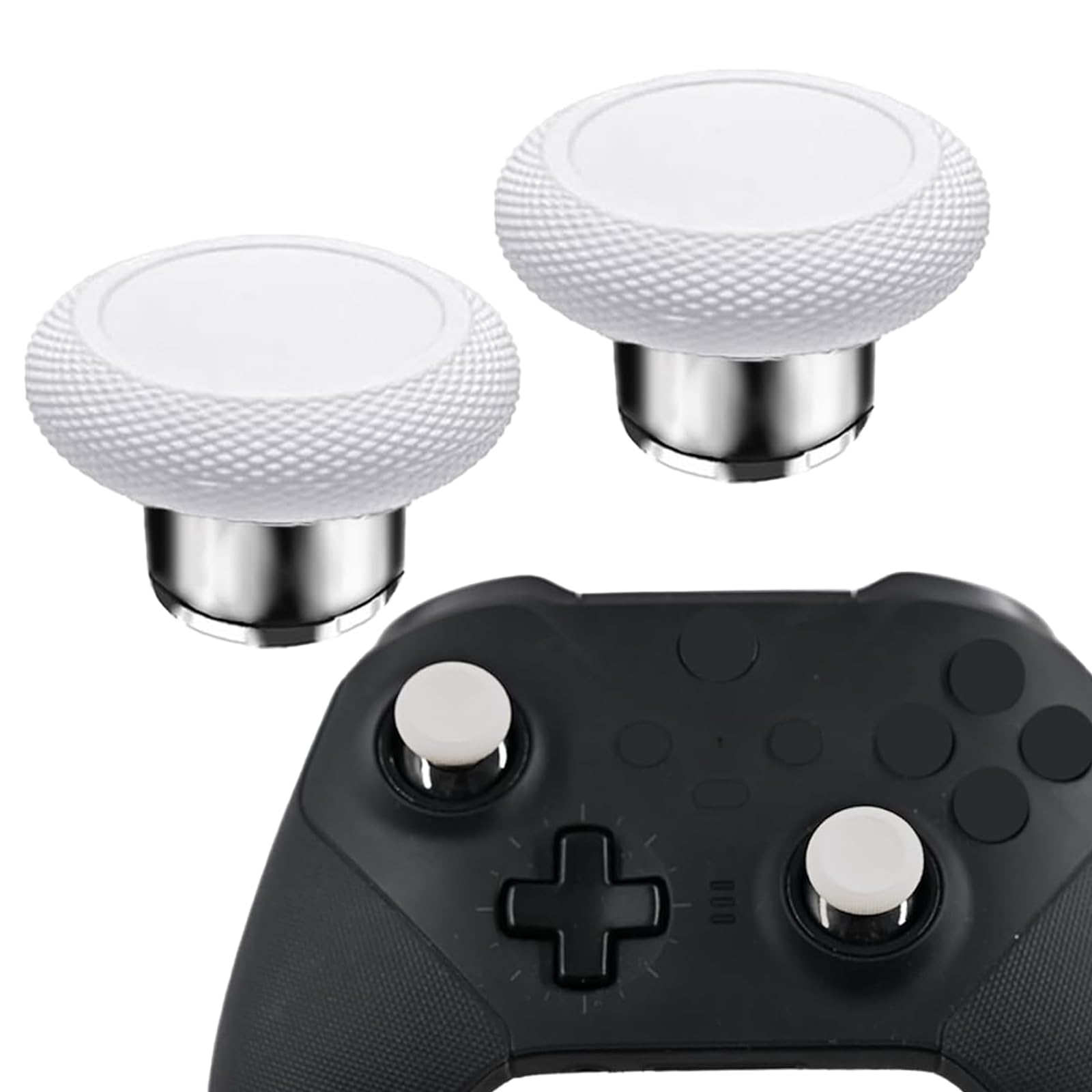 2 in1 Thumbsticks Replacement for Elite Series 2 Core Controllers(White)