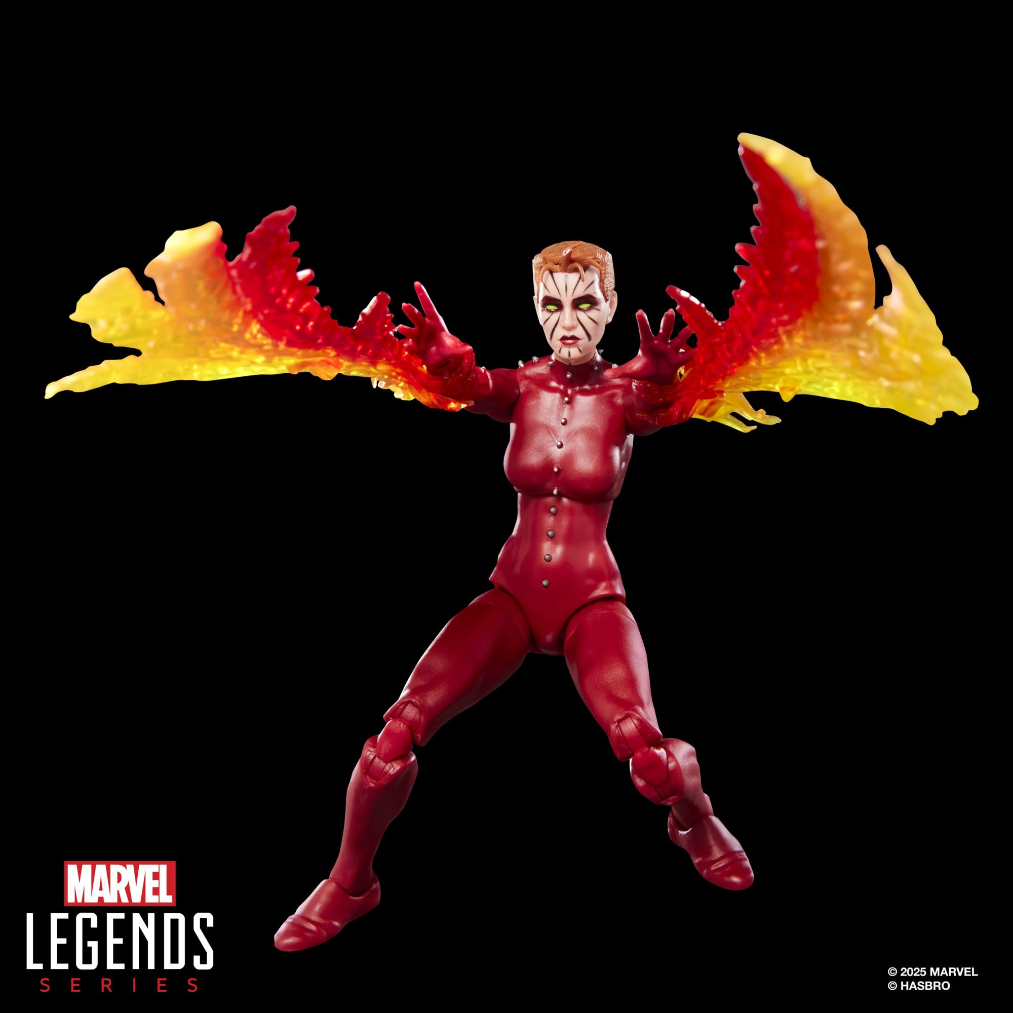 Phoenix (Rachel Summers) z serii Marvel Legends, figurka kolekcjonerska X-Men w skali 15 cm z dużym zabawkowym komiksem, inspirowana komiksem Excalibur nr 1 (1988)