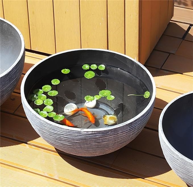 水鉢 白梅 Φ40cm 和 ガーデン メダカ鉢 661-580 水鉢 白梅 Φ40cm 和 ガーデン メダカ鉢 661-580