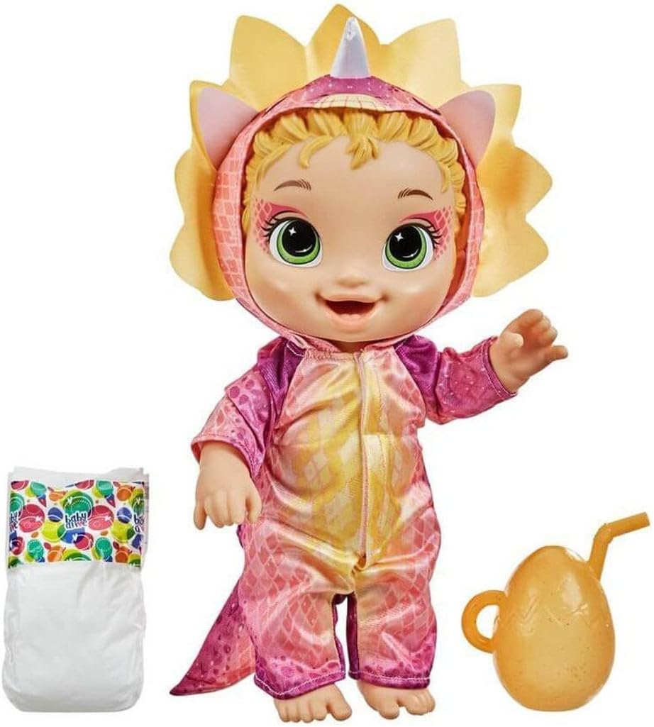 Baby Alive Hasbro Collectibles Dress Up Dino Blond Hair