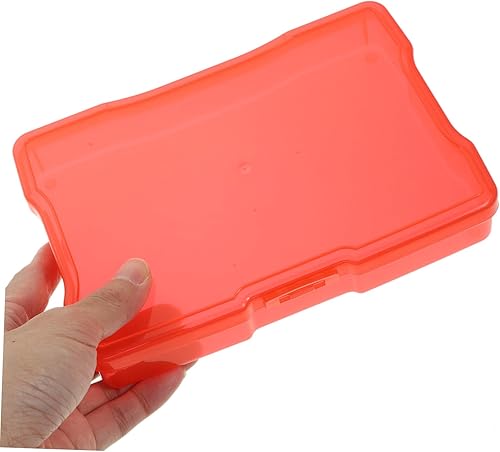 Miniatura 2 de Ciieeo Organizador de plástico, 4 unidades, cajas de plástico transparente, organizador de mesa, organizador de piezas de contenedores transparentes