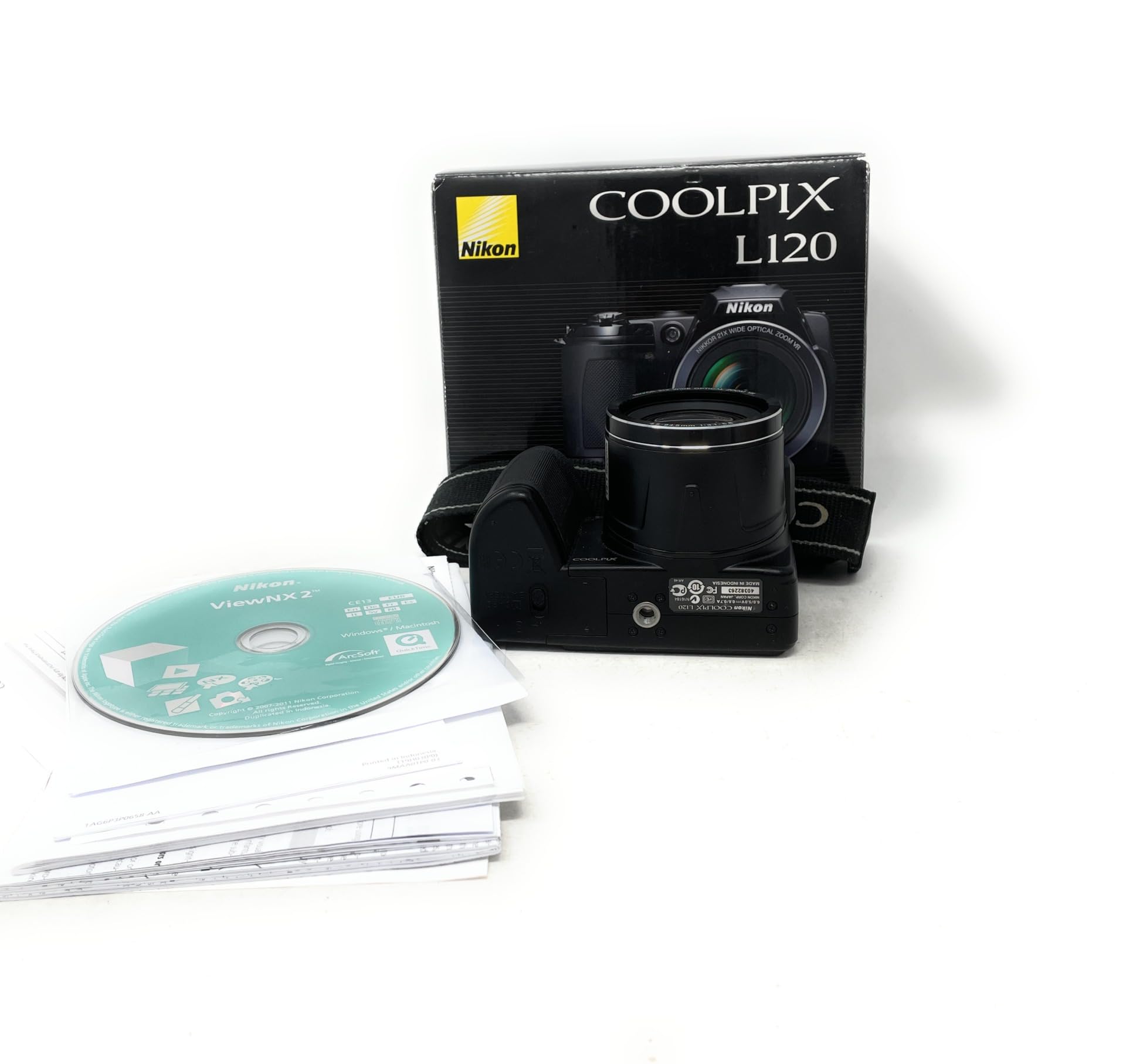 Nikon Coolpix L120 Digital Camera - Black: Amazon.co.uk