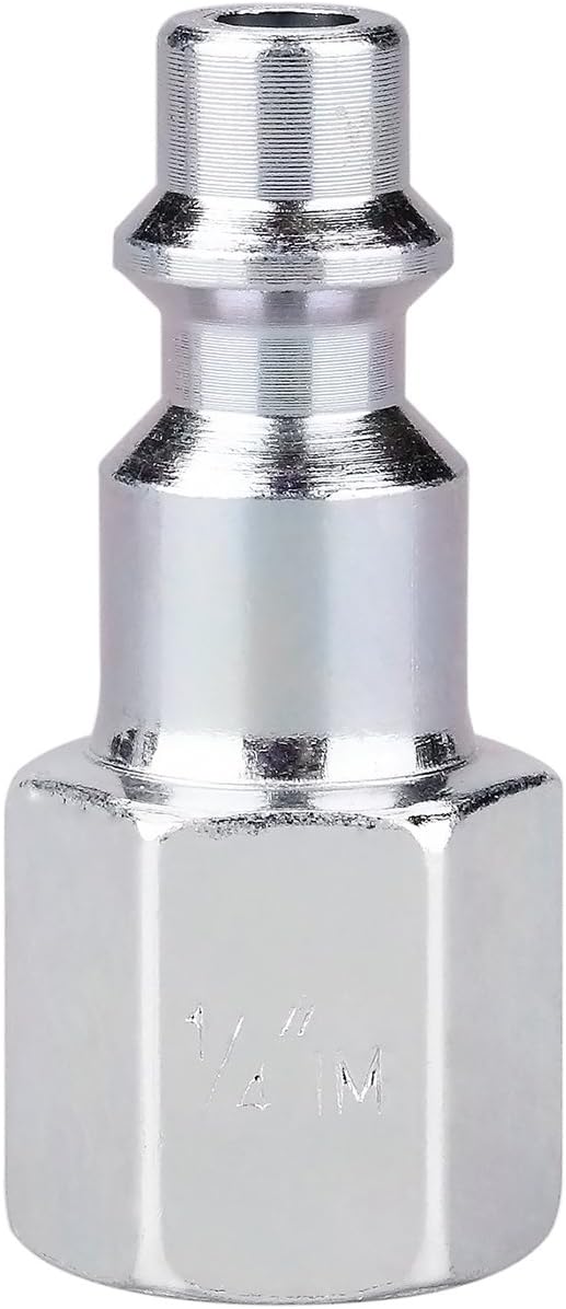 WYNNsky Air Compressor Accessories Fittings, 1/4''NPT Quick Connect Air Coupler and Plug Kit, I/M Type, 14 Pieces Air Tools Fittings Set - - 