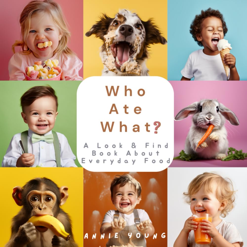 Who Ate What? : A look and Find Book About Everyday Food
