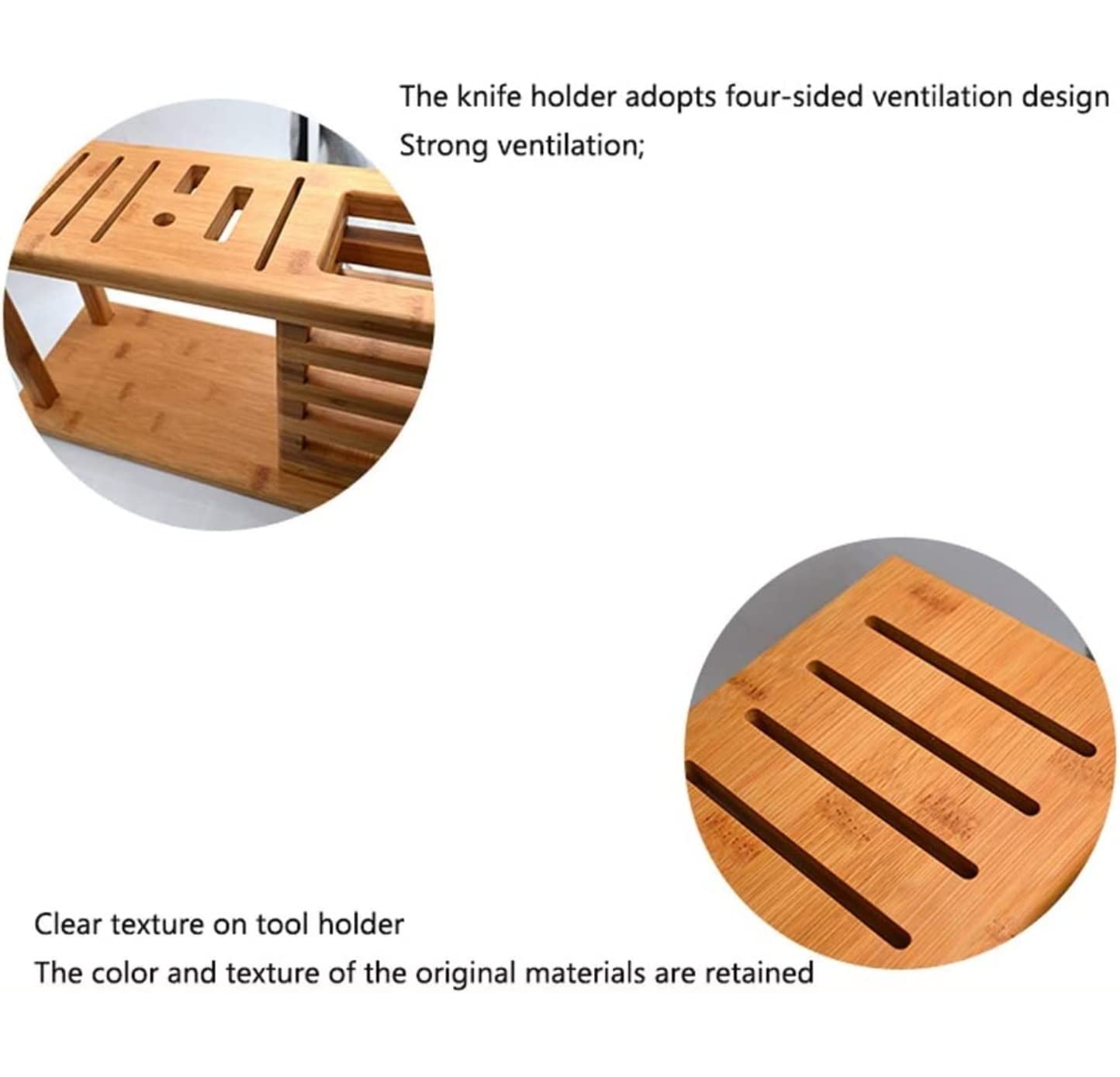 Bloque Cuchillos Cocina Estante Multifunción para Cuchillos, Estantería De Drenaje, Estante para Cuchillos De Cocina, Soporte De Bloque, Herramientas De Soporte