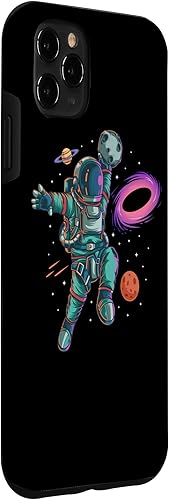 Vista 27 de iPhone 7 Plus/8 Plus astronauta baloncesto Dunk Planet Blackhole Moon Landing estuche de regalo