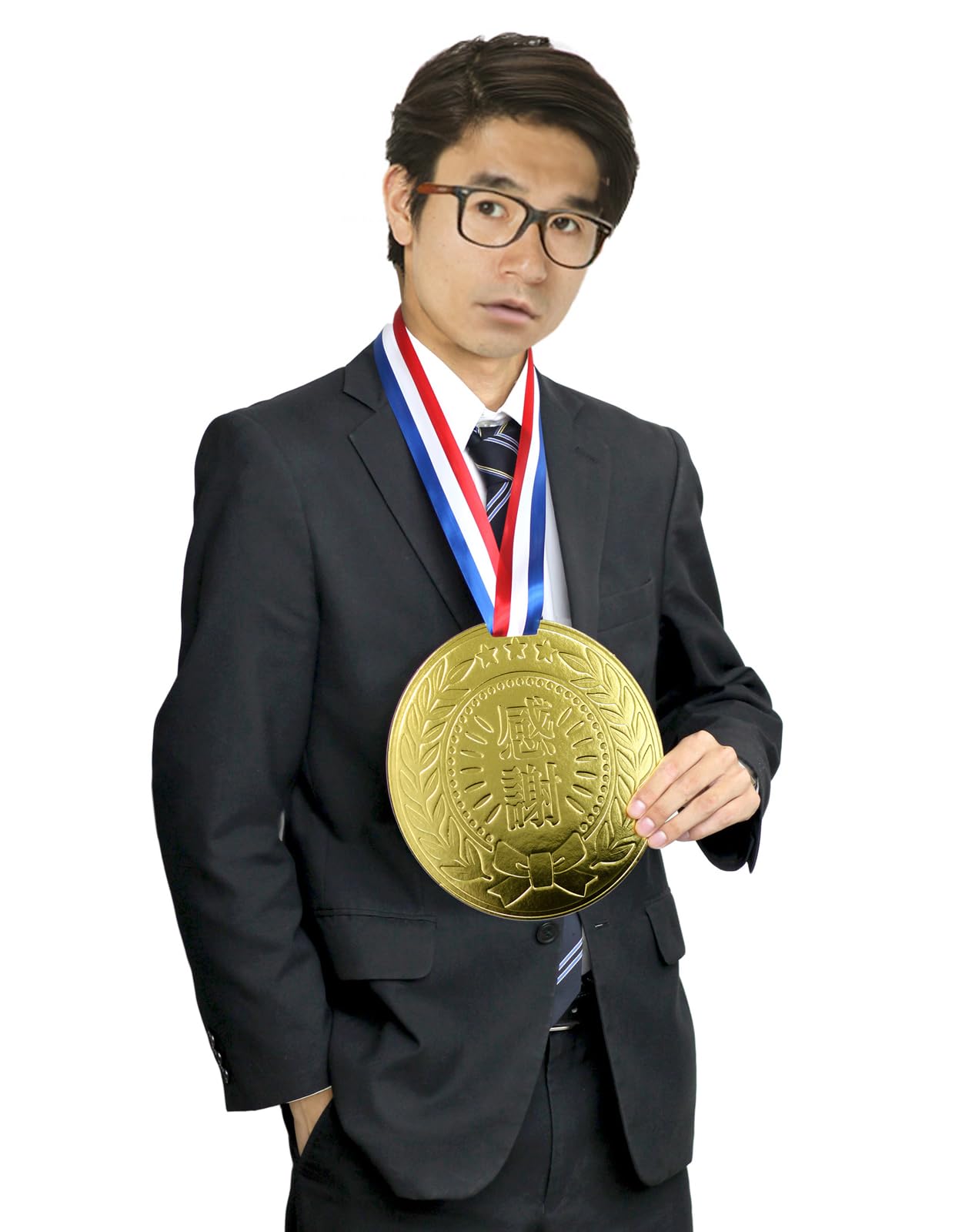 Alta AR0819113 Colored Paper, Mail, Large Gold Medal