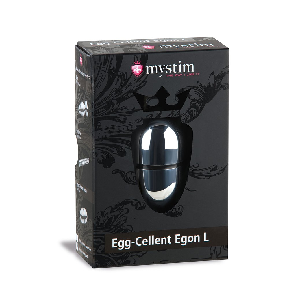 Oeuf Électro-Stimulation Mystim Egg-cellent S - Aluminium, Pour BDSM/Fétish