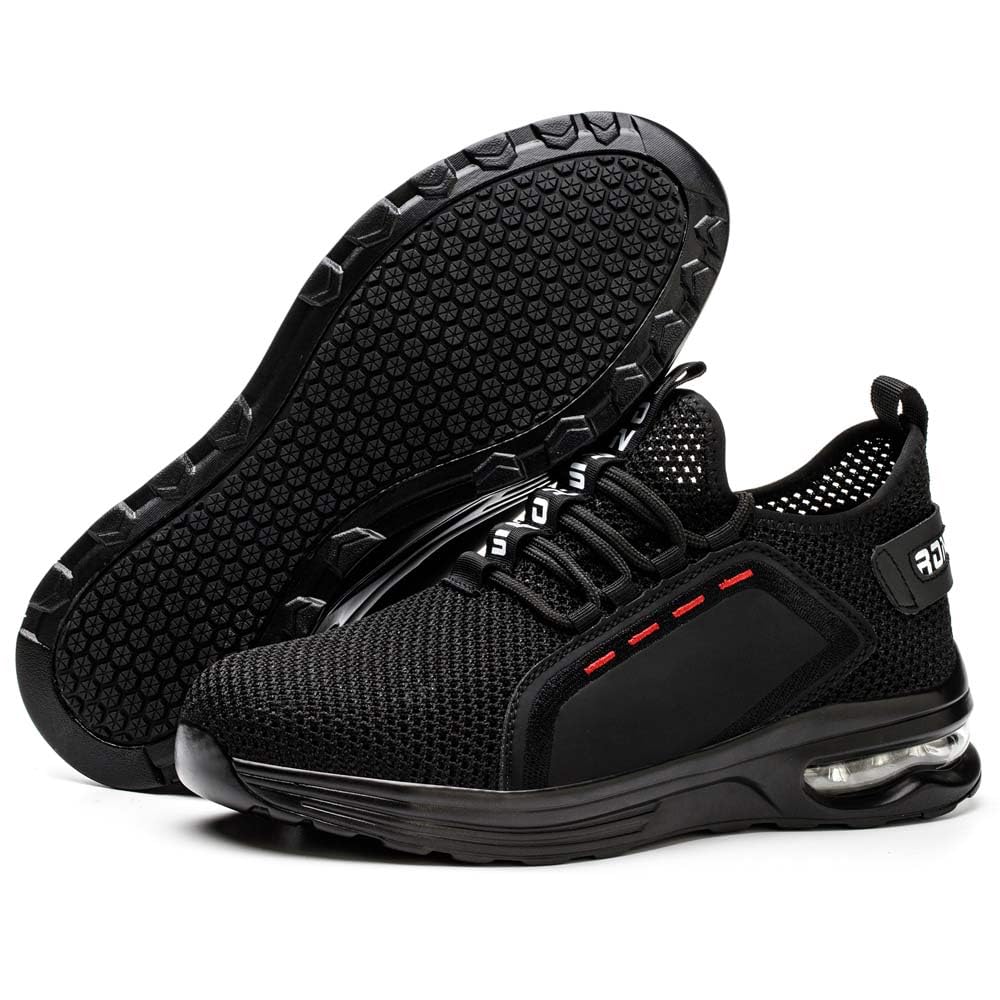 Rona Shoes Chaussures de Sécurité Baskets de Travail Légères Confortables Femme Homme