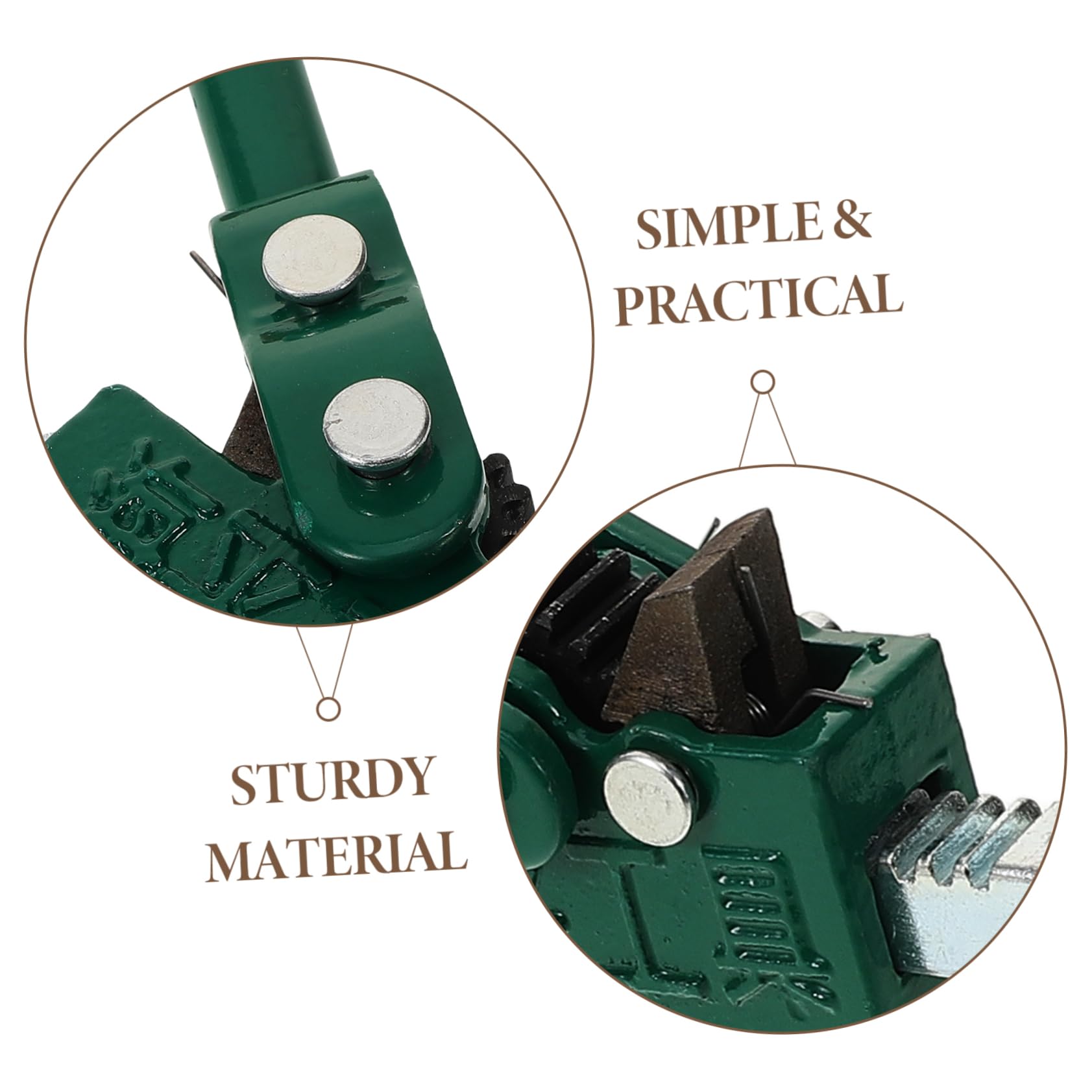 TOPBATHY Smontagomme Manuale Portatile per Auto e Camion, Espansore Pneumatici Compatto Vuoto di Fissaggio Sicuro, Strumento Professionale per Riparazione e Manutenzione Gomme