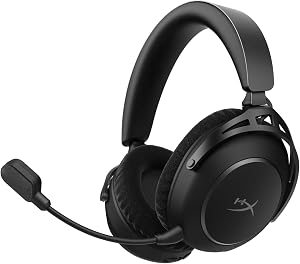 HyperX Cloud Alpha 2–Cuffie da gaming wireless con driver a doppia camera da 53 mm e durata della batteria fino a 250 ore, 2,4 GHz e Bluetooth simultanei, compatibilità multipiattaforma, colore: nero