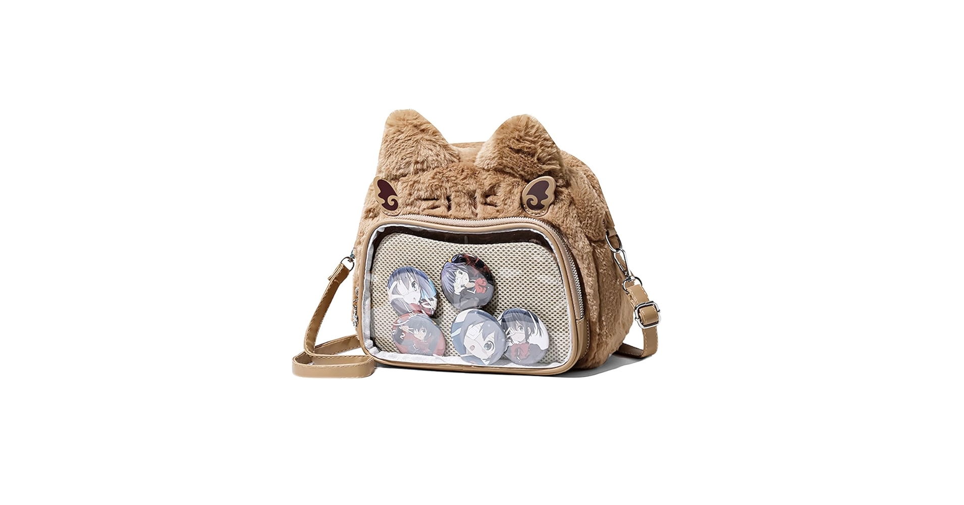 Amazon.com: JRNDNIUO Cute Cat Ita Bag Pin Display Backpack