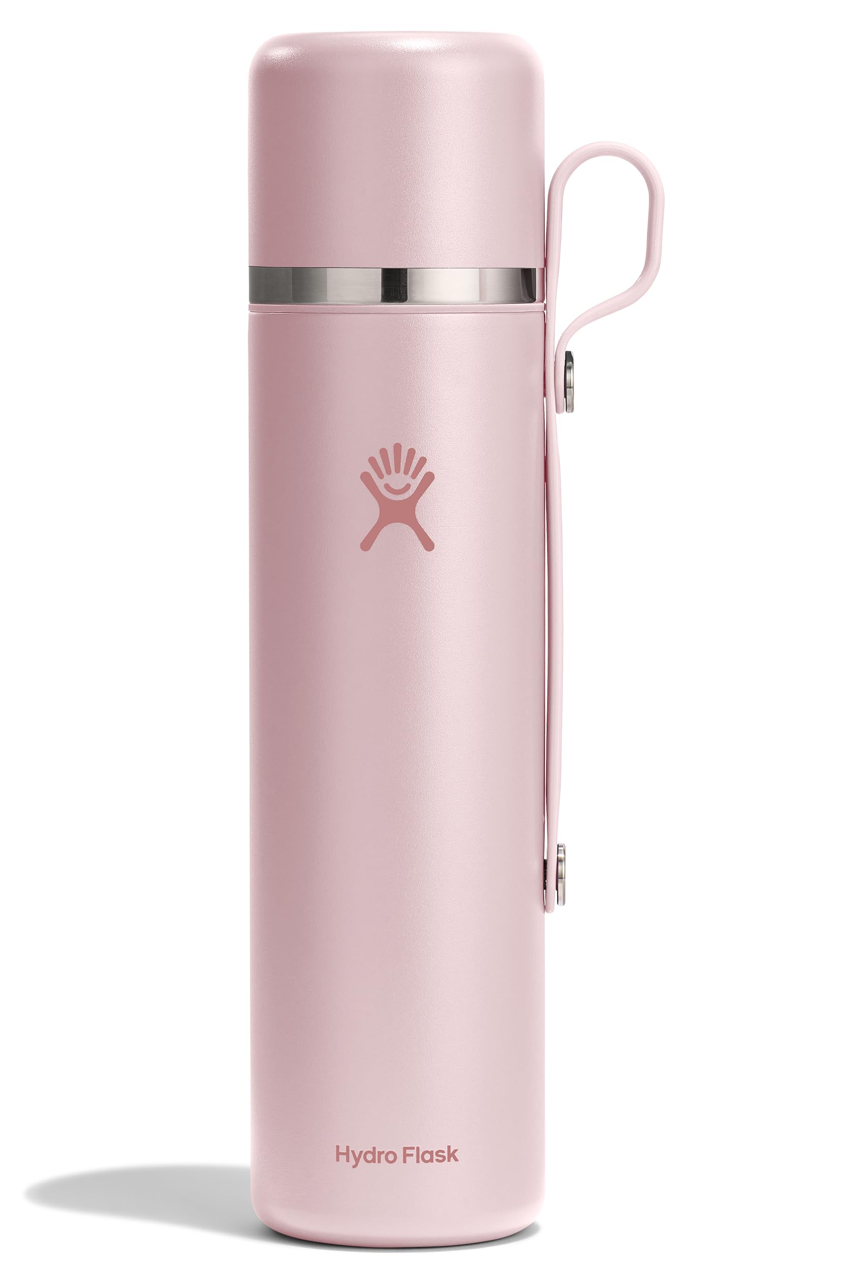 Hydro Flask Hot Flask & Cup – Insulated Stainless Steel, Hot Drink Travel Container for Coffee & Tea 36 Oz Trillium Pink