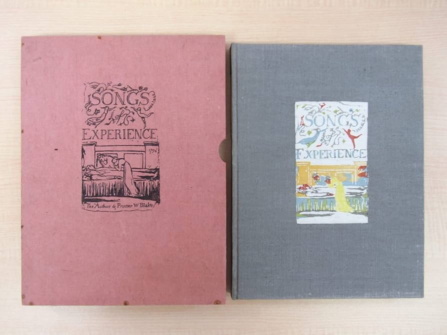 無染の歌・無明の歌 ウィリアム・ブレイク 翻訳:寿岳文章　限定本　複製　向日庵 限定115部】ウィリアム・ブレイク／寿岳文章訳『無染の歌』（向