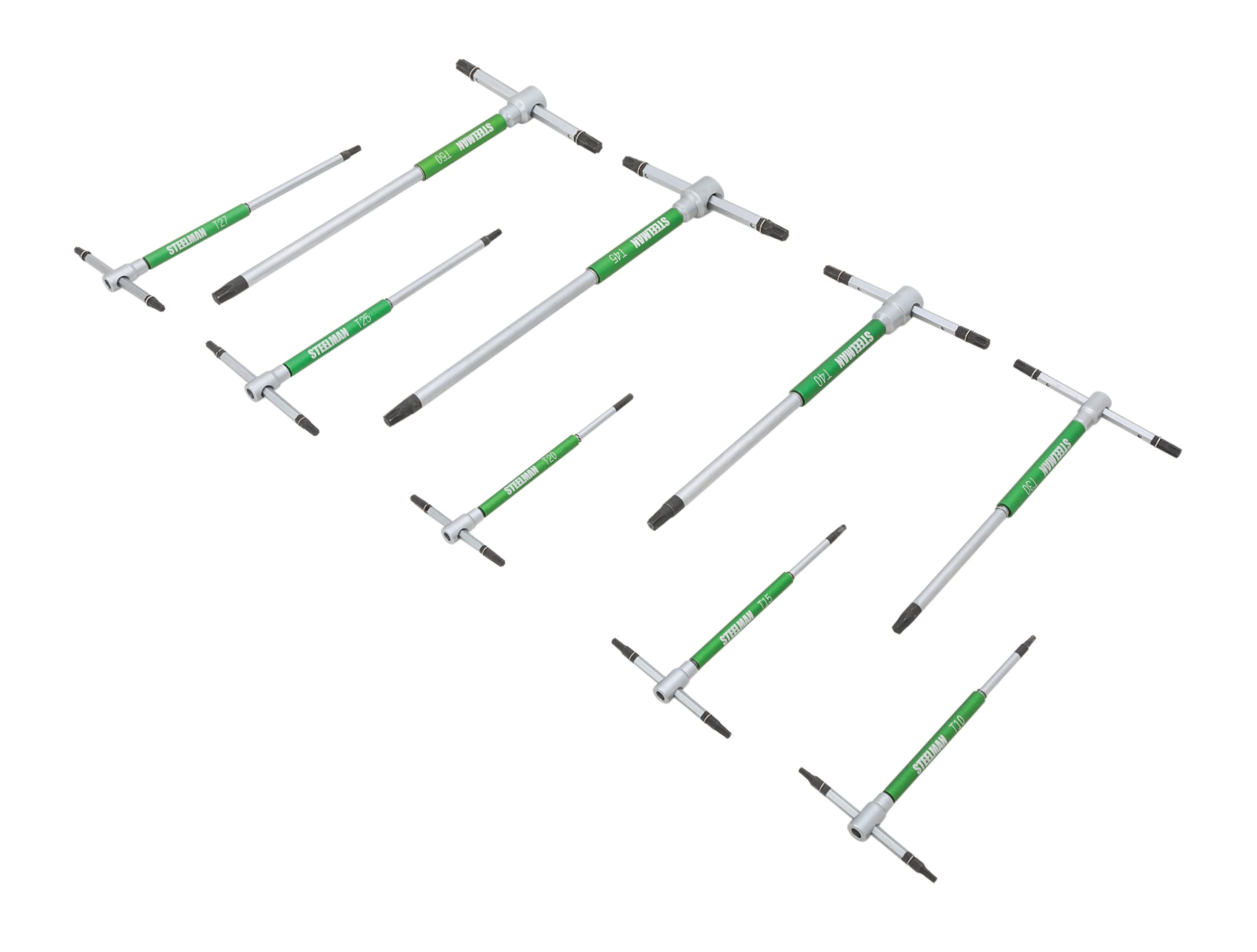 Amazon.com: Steelman 9-Piece Star T-Handle Allen Hex Key Wrench