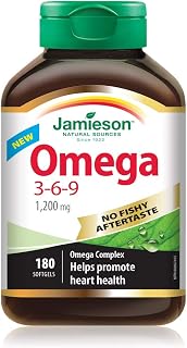 Jamieson NFA Omega 3-6-9 180 Softgels