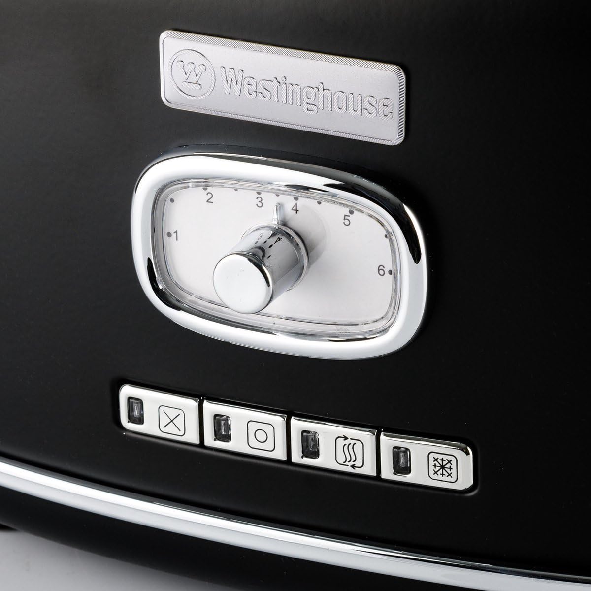 Westinghouse Retro Toaster - 2 Slice, 6 Levels -3