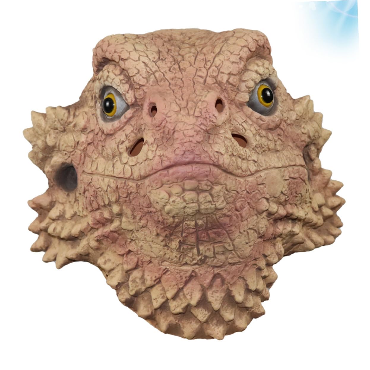 Abaodam 1 Pezzo Di Maschera Da Lucertola Per Halloween Costume Di Scena A Forma Di Animale Realistico Per Feste Al Bar
