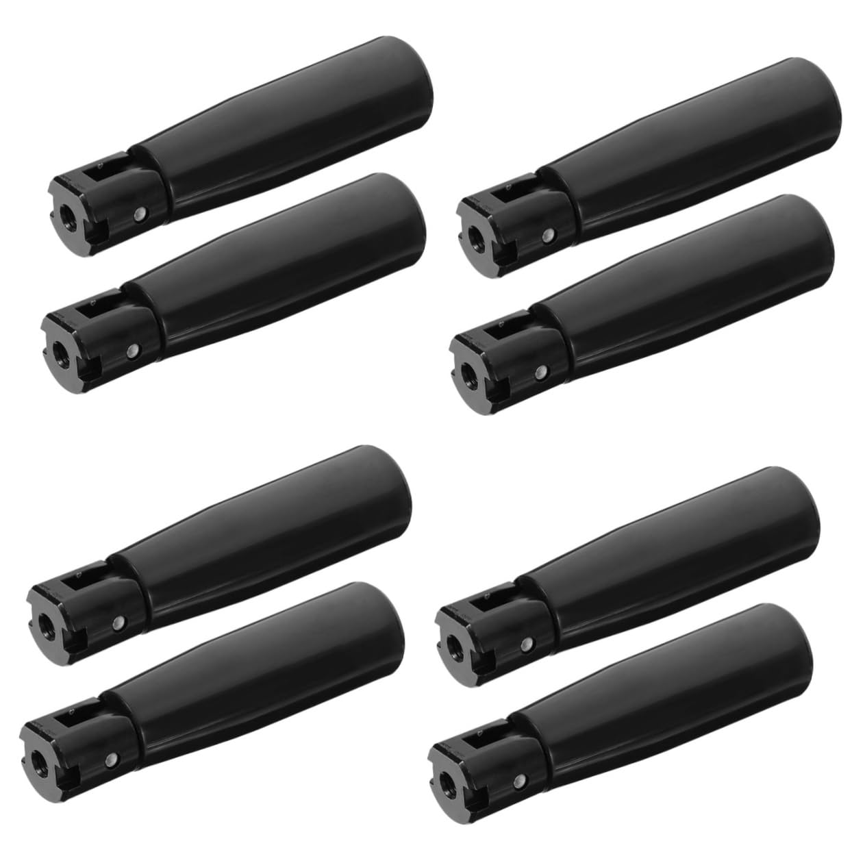 CIYODO 4sets Elegant Revolving Machine Handle Machine Tool Handwheel Comfort Grip Rotating Crank Handle for Industrial Use 2pcs*4