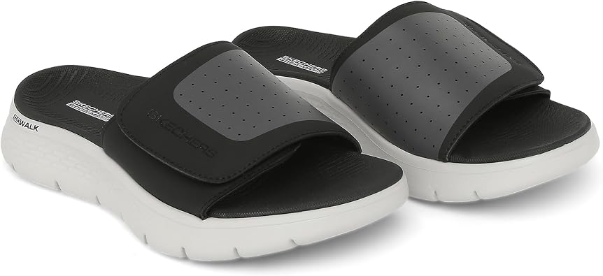Skechers メンズ Go Walk Flex サンダル - サンドバー