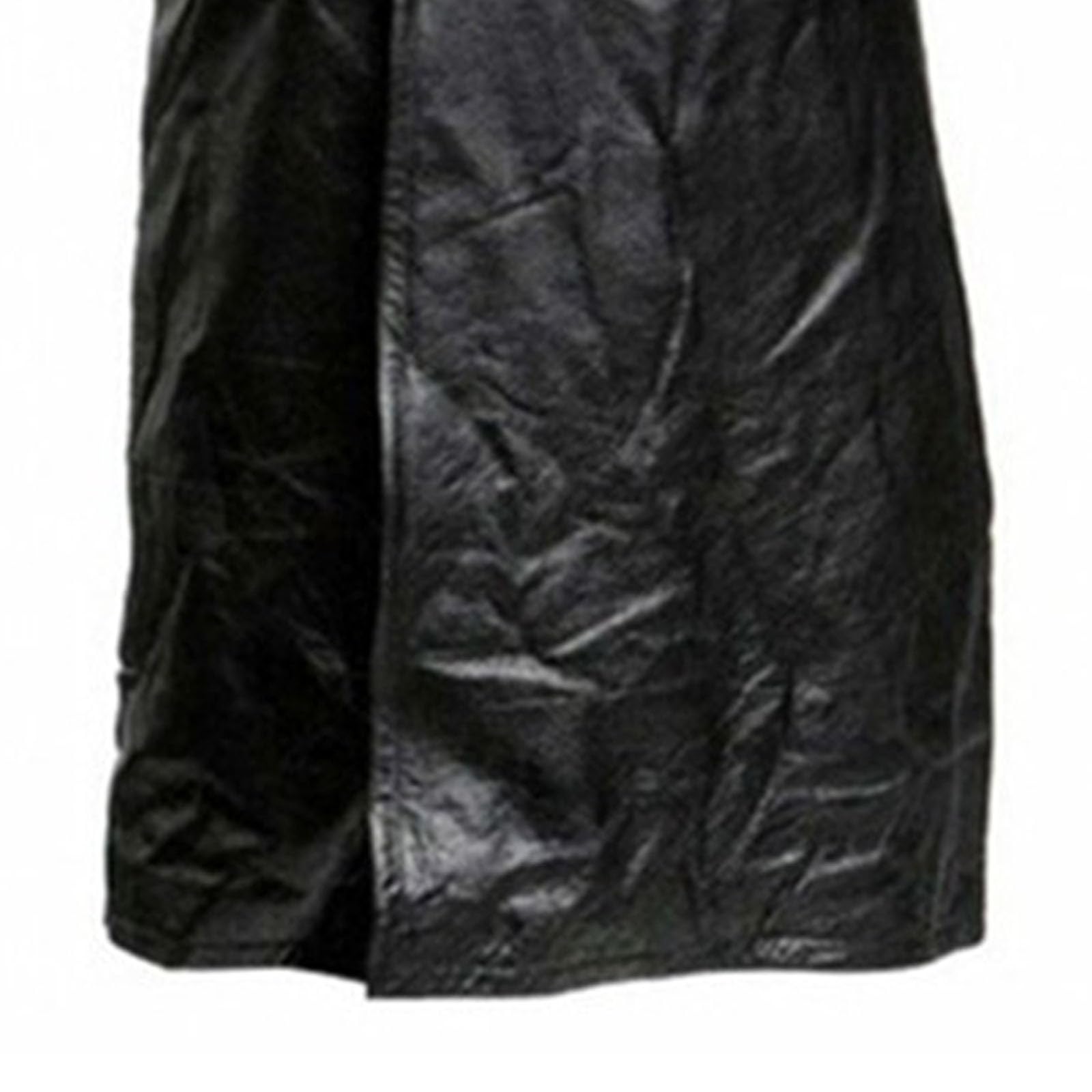 Moda para Hombre Clásico Slim-Fit Doble Botonadura Gabardina de Longitud Media Abrigo Cortavientos Informal de Cuello Largo Traje de Oficina de Negocios