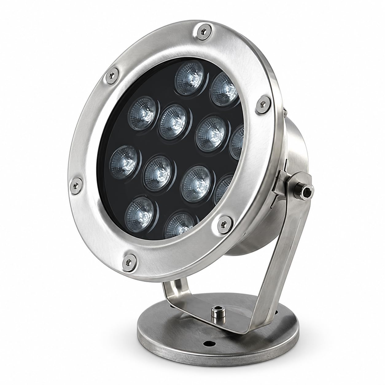 Faretto LED Subacqueo, Acciaio Inox, 6W 6 colori singoli