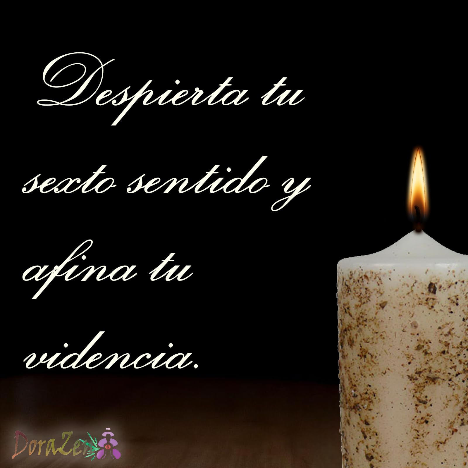 Velón herboreo Energía Mental - Ritual esotérico para aumentar y potenciar la videncia - Las Velas de Mariano