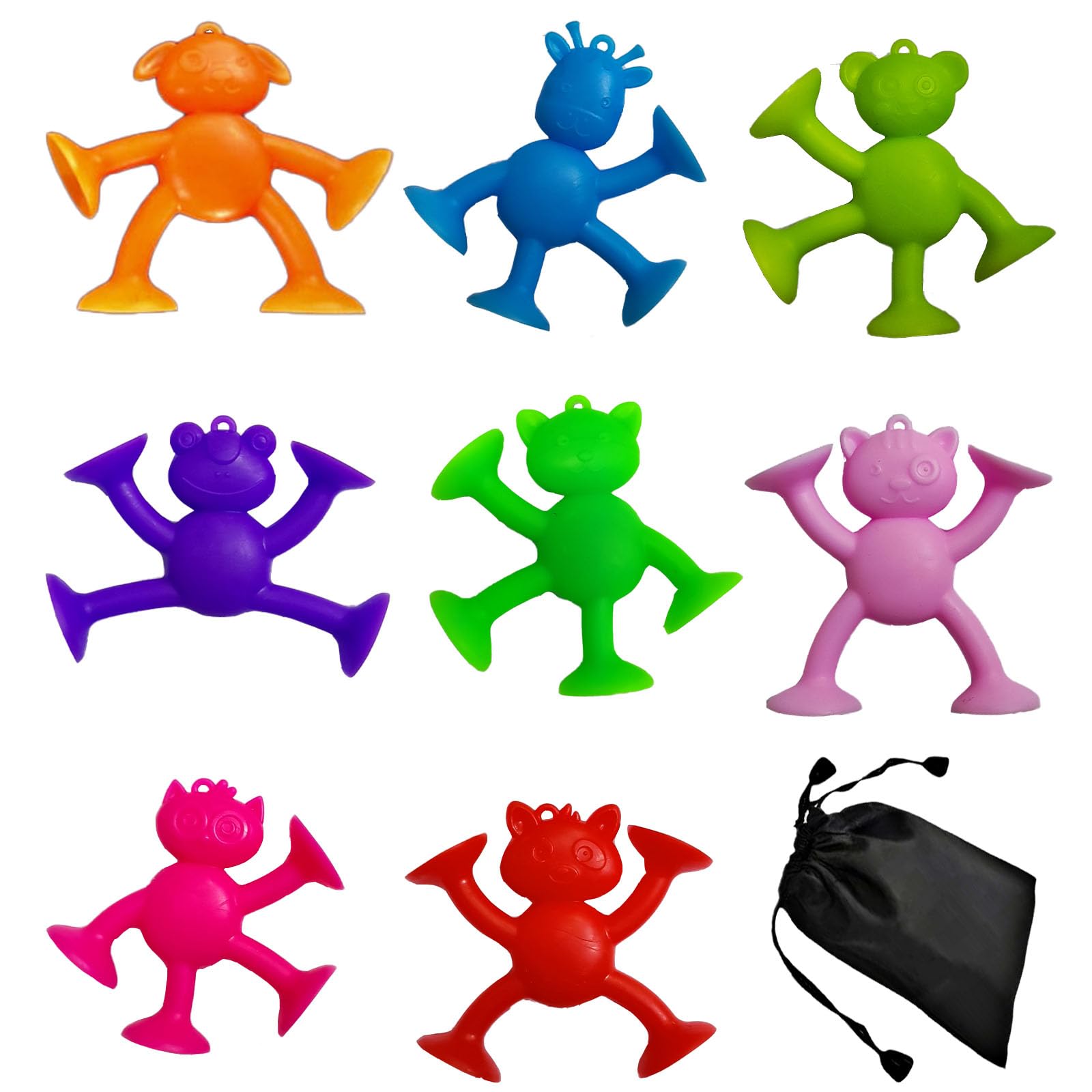 8 Pcs Suction Toys, Sucker Toys for Kids Plane Suction Toy Baby Plane, Strong Adhesion