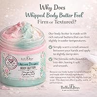 Vista 4 de Manteca Corporal Bella & Bear Sueños de Unicornio - Cuidado de la Piel Vegano, Libre de Crueldad, Crema de Mantequilla Nutritiva - Cuidado