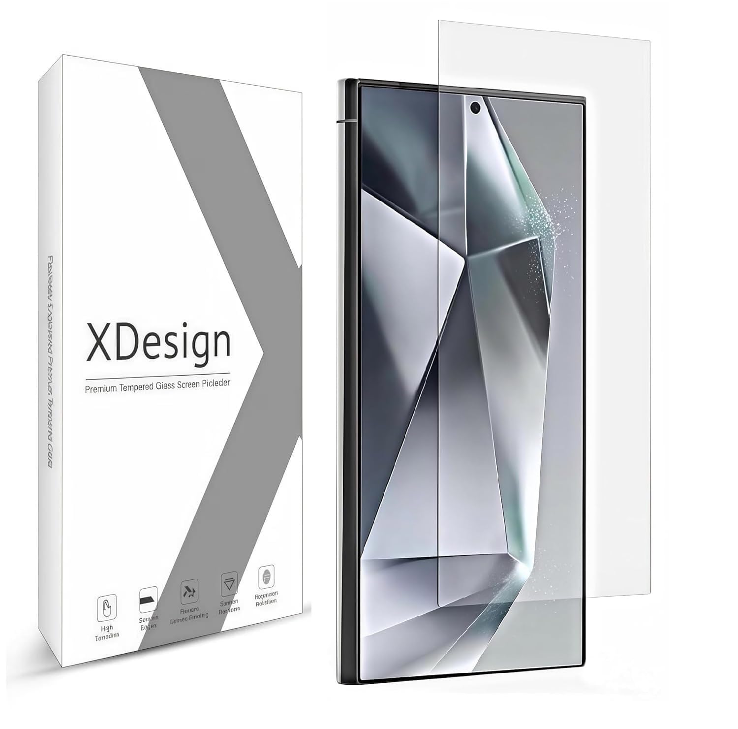 XDesign Tempered Glass Screen Protector Compatible for Motorola edge 60 fusion 5G (Transparent) Edge To Edge Full Screen Coverage UV With Easy Installation Kit, Pack of 1 — Amazon image 8